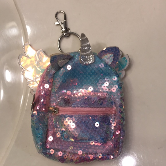 Mini Keychain Backpack coin purse - Picture 5 of 7